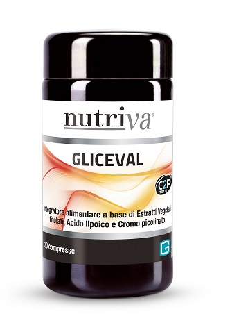 NUTRIVA GLICEVAL 30 COMPRESSE - farmaidea24.com