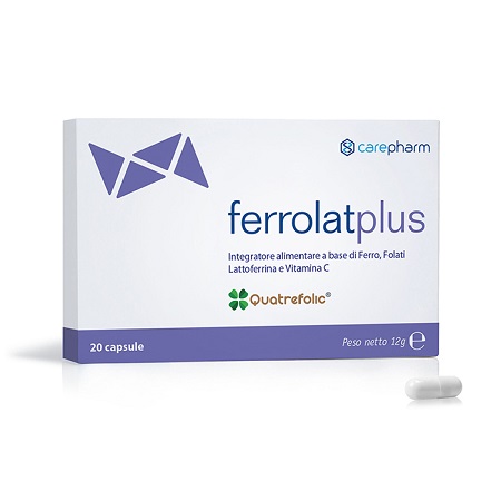FERROLAT PLUS 20 CAPSULE - farmaidea24.com