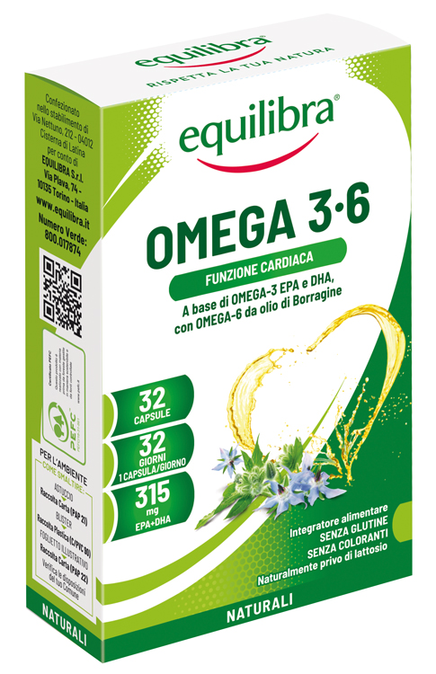 OMEGA 3-6 32 CAPSULE - farmaidea24.com