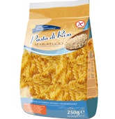PIACERI MEDITERRANEI PASTA RISO FUSILLI 250 G - farmaidea24.com