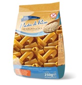 PIACERI MEDITERRANEI PASTA RISO RIGATONI 250 G - farmaidea24.com