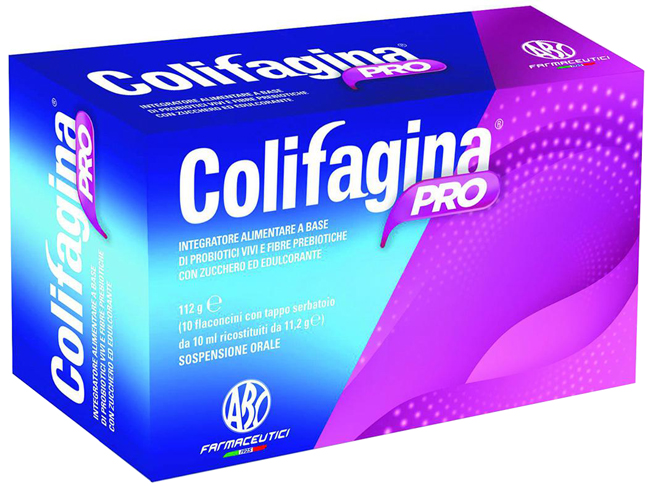 COLIFAGINA PRO 10 FLACONCINI TAPPO SERBATOIO - farmaidea24.com