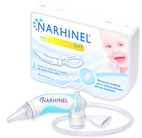 ASPIRATORE NASALE NARHINEL SOFT 1 PEZZO + 2 RICAMBI - farmaidea24.com