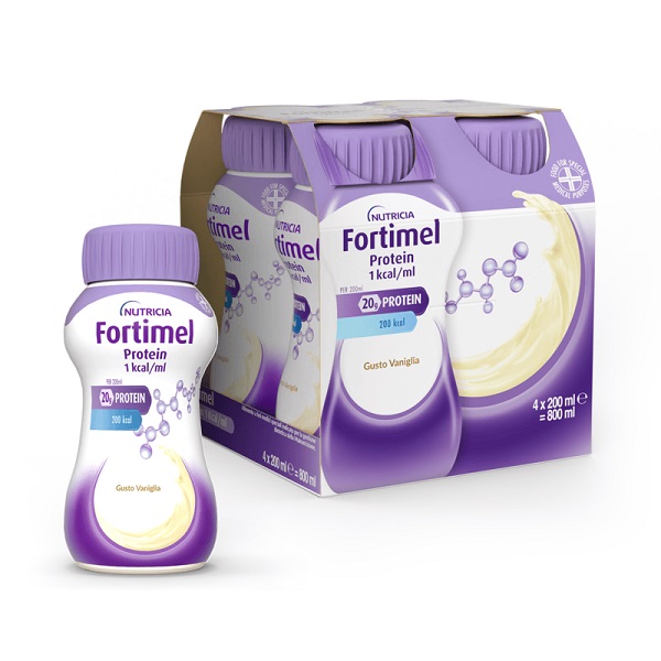 FORTIMEL VANIGLIA 200 ML 4 PEZZI - farmaidea24.com