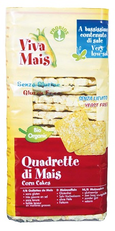 VIVA MAIS QUADRETTE DI MAIS SENZA SALE E SENZA LIEVITO 130 G - farmaidea24.com