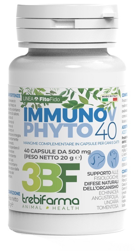 IMMUNOV CAPSULE 40 CAPSULE BARATTOLO 20 G - farmaidea24.com
