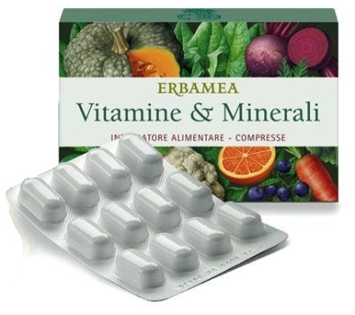 VITAMINE & MINERALI 24 COMPRESSE - farmaidea24.com