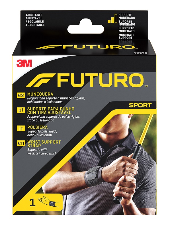 POLSINO ELASTICO UNIVERSALE FUTURO SPORT NERO - farmaidea24.com