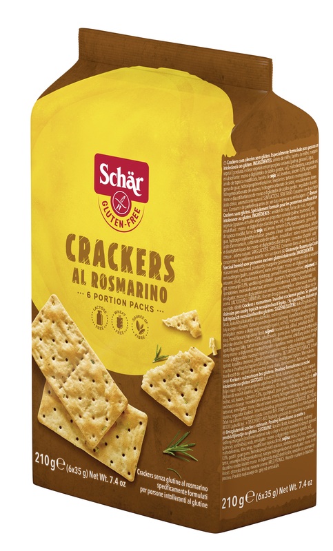 SCHAR CRACKERS AL ROSMARINO 6 CONFEZIONI DA 35 G - farmaidea24.com