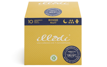 ILLEDI BONNE NUIT ASSORBENTI NOTTE 10 PEZZI - farmaidea24.com