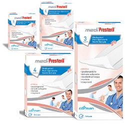 MEDICAZIONE POST OPERATORIA MEDIPRESTERIL DELICATA TNT 10X25CM 3 PEZZI - farmaidea24.com