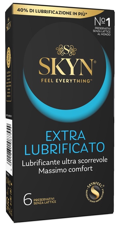PROFILATTICO SKYN EXTRA LUBRIFICATO 6 PEZZI - farmaidea24.com
