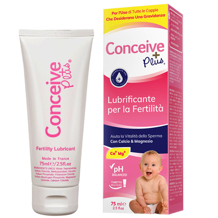 CONCEIVE PLUS LUBRIFICANTE VAGINALE COADIUVANTE FERTILITA' TUBO 75ML - farmaidea24.com