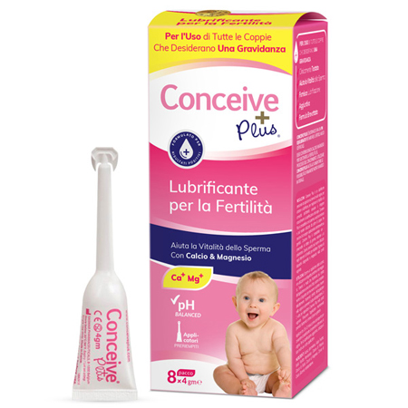 LUBRIFICANTE FERTILITA' CONCEIVE PLUS 8X4G - farmaidea24.com