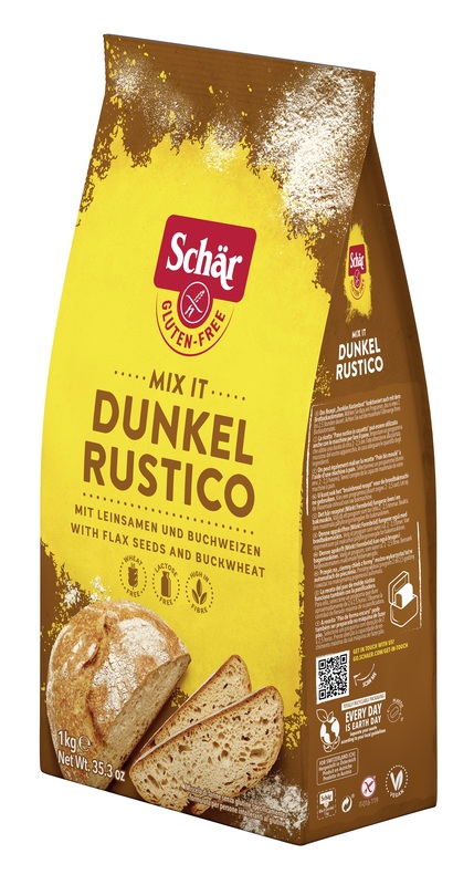 SCHAR MIX IT DUNKEL RUSTICO SENZA GLUTINE SENZA LATTOSIO 1 KG - farmaidea24.com