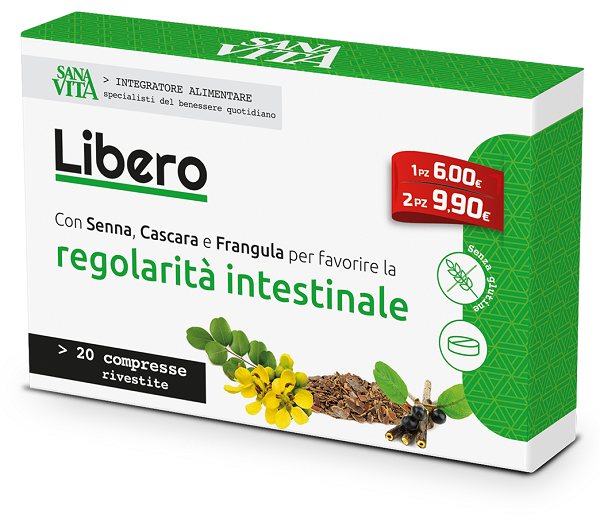 SANAVITA LIBERO 20 COMPRESSE - farmaidea24.com