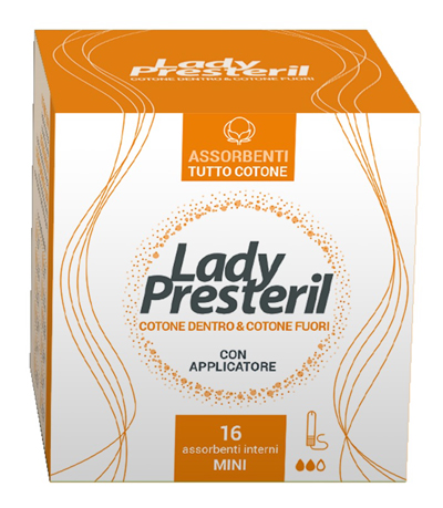 LADY PRESTERIL ASSORBENTI INTERNI MINI 16 PEZZI - farmaidea24.com