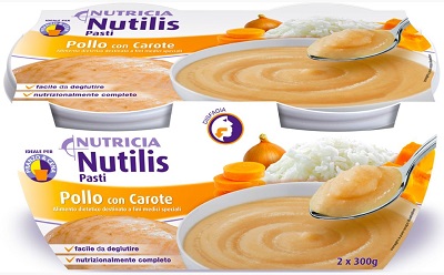NUTILIS PASTI POLLO CON CAROTE 2 X 300 G - farmaidea24.com