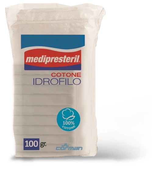 COTONE IDROFILO FU MEDIPRESTERIL CONFEZIONE DA 100GRAMMI - farmaidea24.com