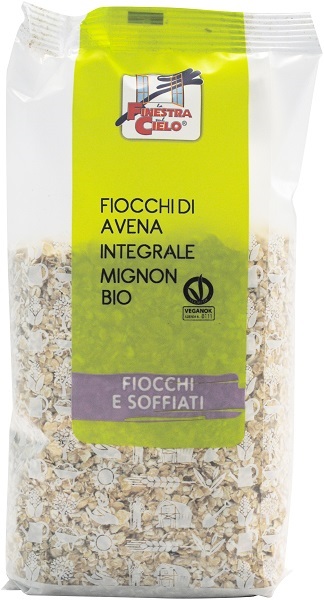 FIOCCHI DI AVENA INTEGRALE MIGNON BIO 500 G - farmaidea24.com