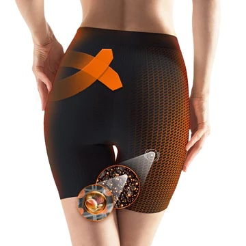 LYTESS PANTALONCINO NERO S/M STOP CELLULITE - farmaidea24.com