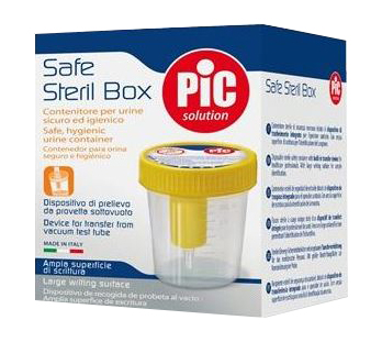 CONTENITORE PIC URINA 100 ML PRELEVAMENTO SOTTOVUOTO - farmaidea24.com