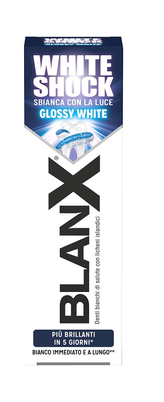 BLANX WHITE SHOCK SBIANCANTE DENTI 75 ML - farmaidea24.com