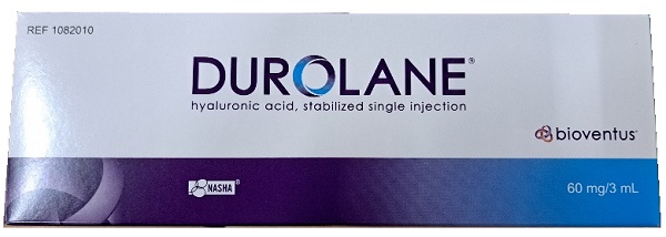 SIRINGA INTRA-ARTICOLARE DUROLANE ACIDO IALURONICO GEL 60 MG 3 ML - farmaidea24.com
