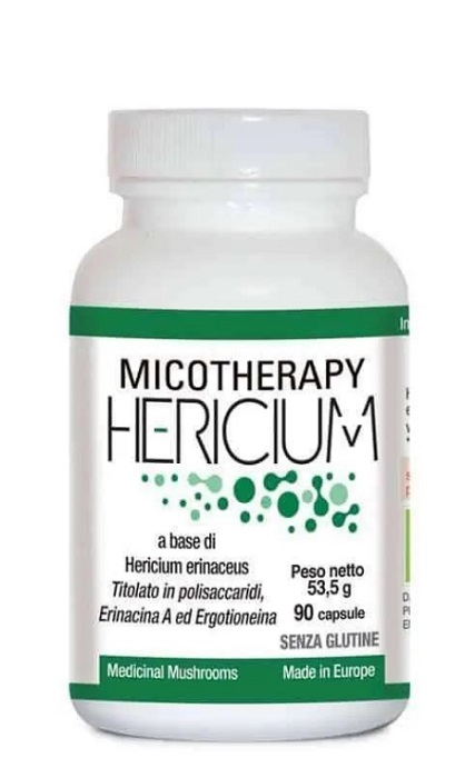 MICOTHERAPY HERICIUM 90 CAPSULE - farmaidea24.com
