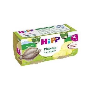 HIPP OMOGENEIZZATO PLATESSA CON PATATE 2X80 G - farmaidea24.com