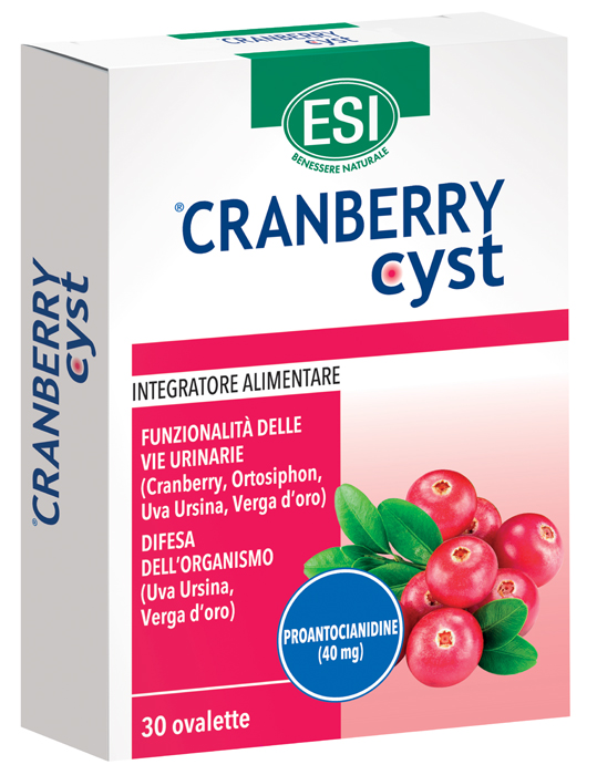 ESI CRANBERRY CYST 30 OVALETTE - farmaidea24.com