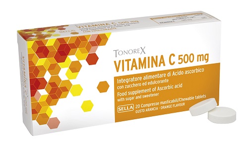 TONOREX VITAMINA C 500 MG 20 COMPRESSE - farmaidea24.com