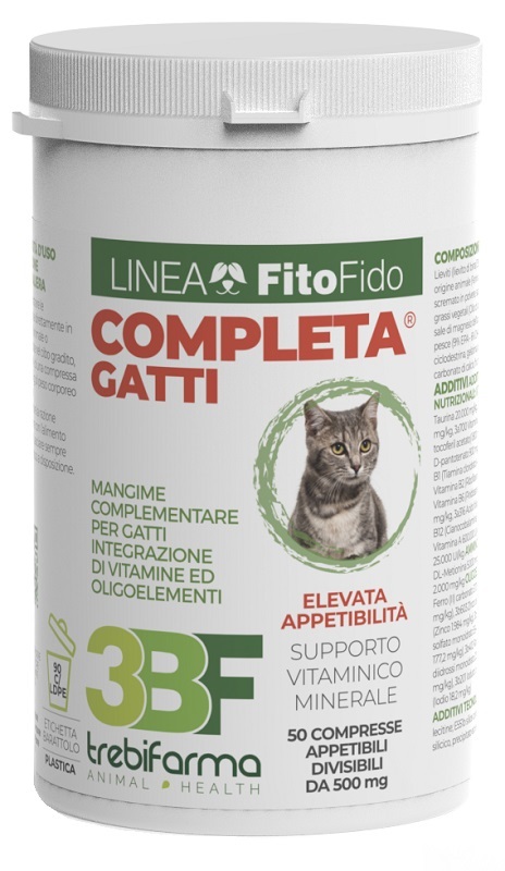 COMPLETA GATTI 50 COMPRESSE BARATTOLO 25 G - farmaidea24.com