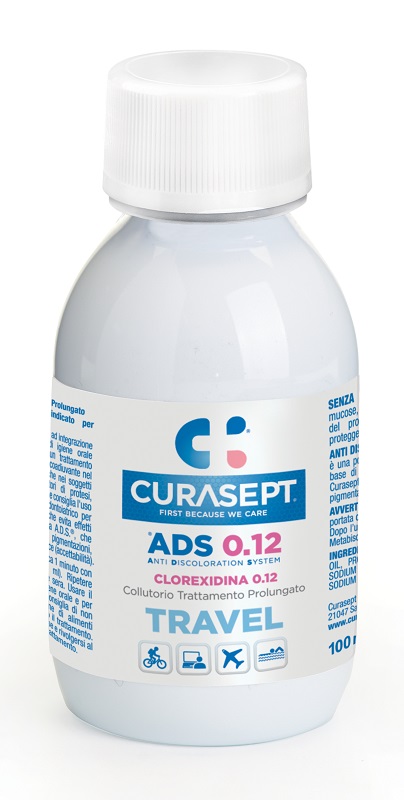 CURASEPT COLLUTORIO 0,12 TRAVEL ADS 100 ML - farmaidea24.com