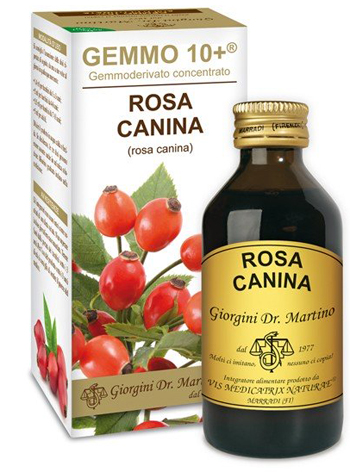 GEMMO 10+ ROSA CANINA LIQUIDO ANALCOLICO 100 ML - farmaidea24.com