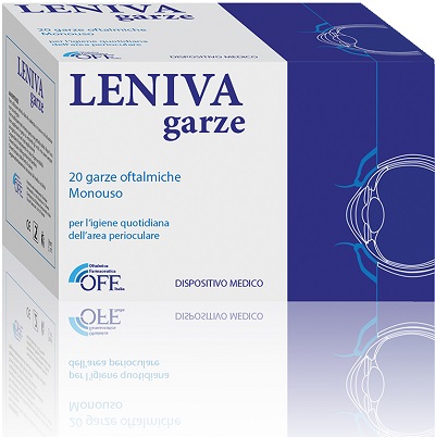 LENIVA GARZE OFTALMICHE 20 PEZZI - farmaidea24.com