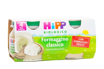 HIPP BIO OMOGENEIZZATO FORMAGGINO CLASSICO 2X80 G - farmaidea24.com