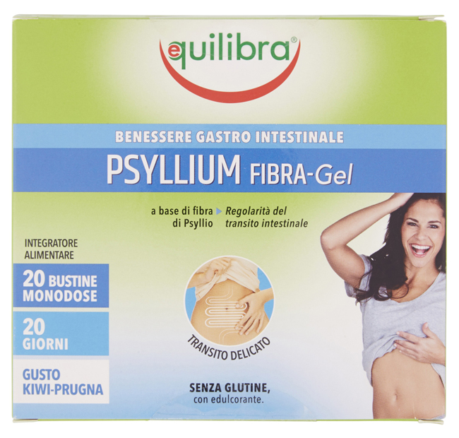 PSYLLIUM FIBRA GEL GUSTO KIWI PRUGNA 20 BUSTINE MONODOSE - farmaidea24.com