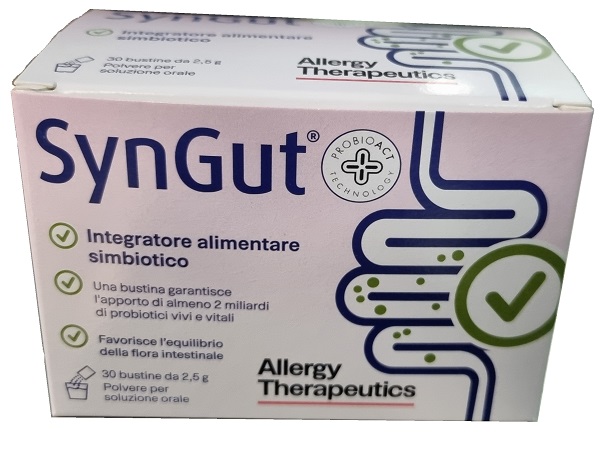 SYNGUT 30 BUSTINE DI LIOFILIZZATO DA 2,5 G IN ASTUCCIO 75 G - farmaidea24.com