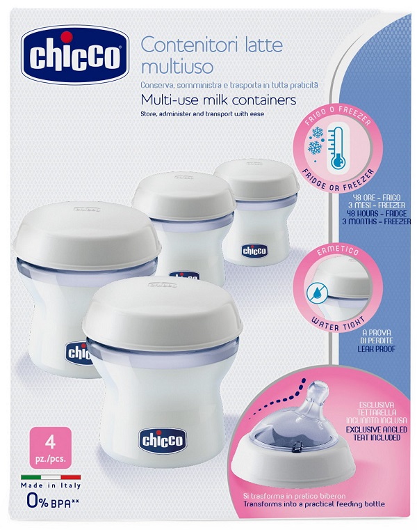 CHICCO CONTENITORE LATTE STEP UP NEW - farmaidea24.com