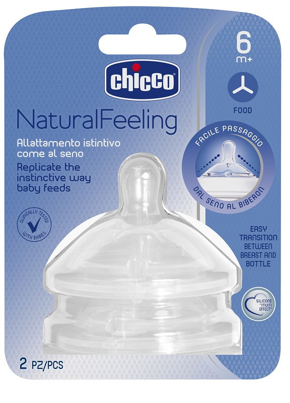 CHICCO TETTARELLA STEPUP NEW 6M+ FLUSSO PAPPA - farmaidea24.com