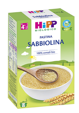 HIPP BIO PASTINA SABBIOLINA 320 G - farmaidea24.com