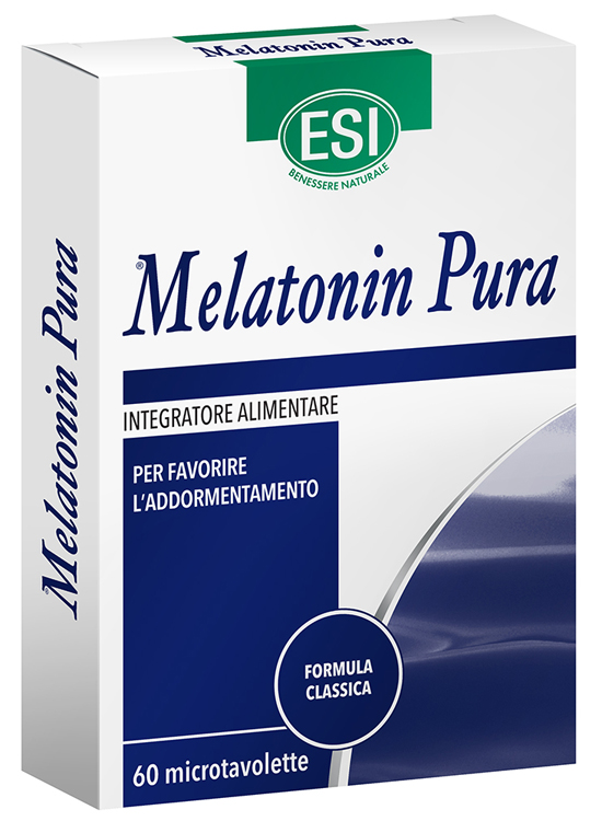 ESI MELATONIN PURA 60 MICROTAVOLETTE - farmaidea24.com