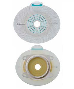 PLACCA PER UROSTOMIA COLOSTOMIA ILEOSTOMIA SENSURA MIO CLICK SISTEMA A DUE PEZZI FLANGIA 60 MM FORO RITAGLIABILE 10-55 MM 5 PEZZI - farmaidea24.com
