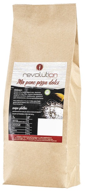 REVOLUTION MIX PANE PIZZA E IMPASTI LIEVITATI 1KG - farmaidea24.com