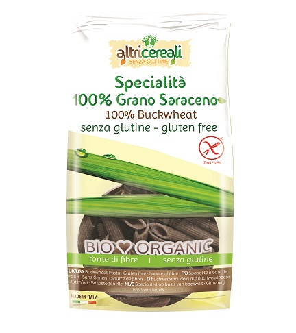 ALTRICEREALI PENNE DI GRANO SARACENO BIO 250 G - farmaidea24.com