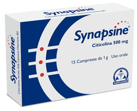 SYNAPSINE BLISTER 15 COMPRESSE ASTUCCIO 15 G - farmaidea24.com