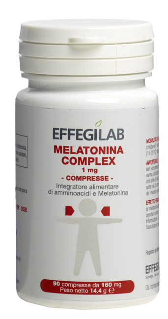 MELATONINA COMPLEX 1MG 90 COMPRESSE - farmaidea24.com