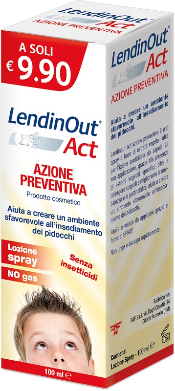 LENDINOUT ACT AZIONE PREVENTIVA SPRAY 100 ML - farmaidea24.com