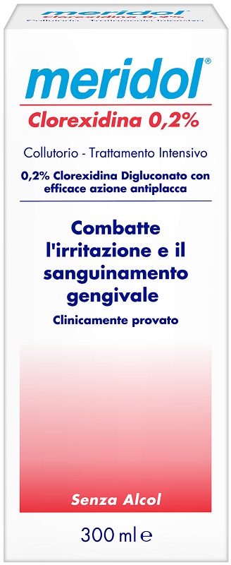 MERIDOL CLOREXIDINA 0,2% COLLUTORIO 300 ML - farmaidea24.com